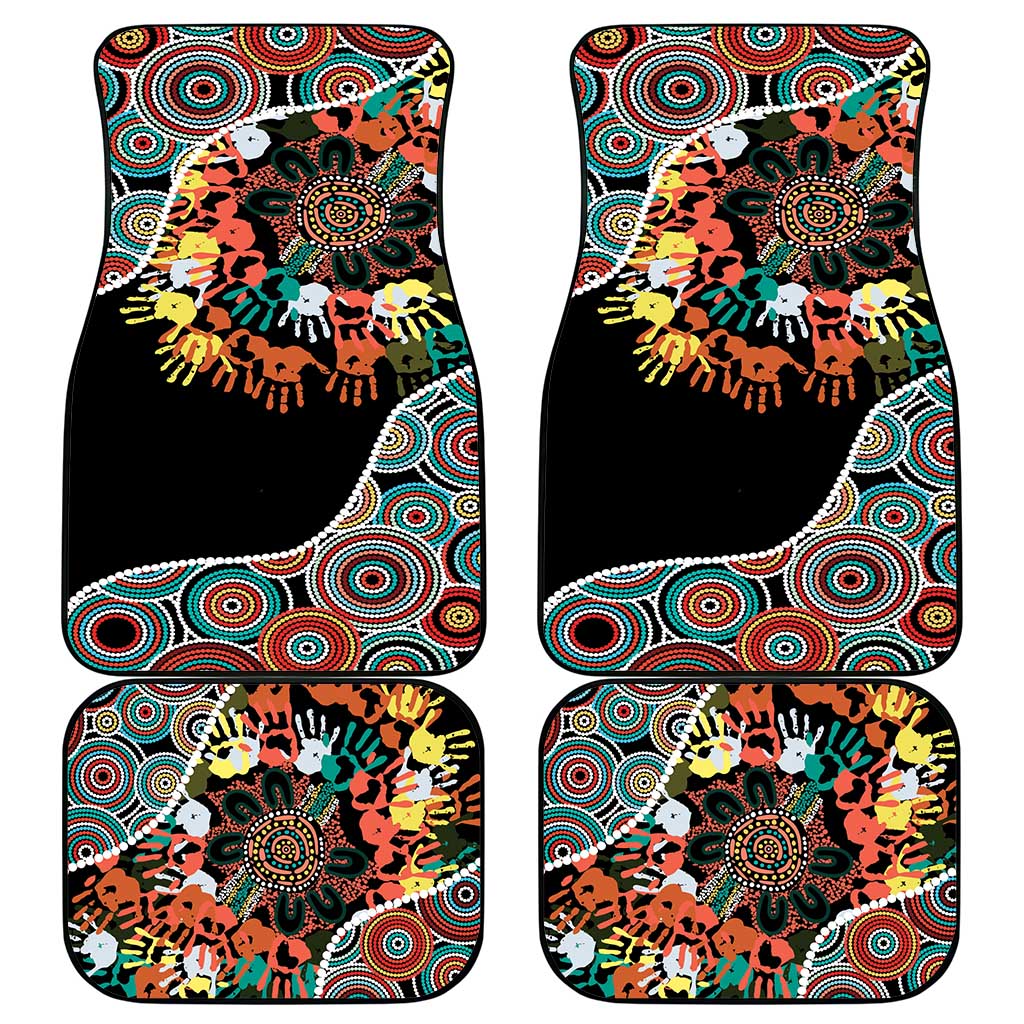 Honouring 50 Year Of NAIDOC Car Mats Honouring The Next Generation Red Aboriginal Art