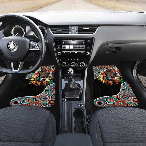 Honouring 50 Year Of NAIDOC Car Mats Honouring The Next Generation Red Aboriginal Art