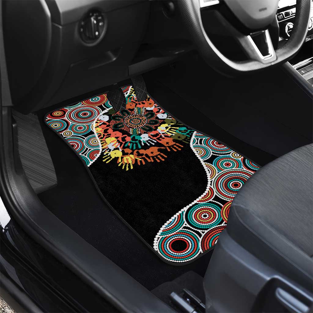 Honouring 50 Year Of NAIDOC Car Mats Honouring The Next Generation Red Aboriginal Art