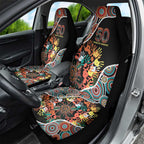 Honouring 50 Year Of NAIDOC Car Seat Cover Honouring The Next Generation Red Aboriginal Art