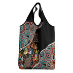 Honouring 50 Year Of NAIDOC Grocery Bag Honouring The Next Generation Red Aboriginal Art