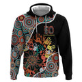 Honouring 50 Year Of NAIDOC Hoodie Honouring The Next Generation Red Aboriginal Art