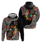 Honouring 50 Year Of NAIDOC Hoodie Honouring The Next Generation Red Aboriginal Art