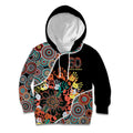 Honouring 50 Year Of NAIDOC Kid Hoodie Honouring The Next Generation Red Aboriginal Art