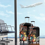 Honouring 50 Year Of NAIDOC Luggage Cover Honouring The Next Generation Red Aboriginal Art