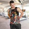 Honouring 50 Year Of NAIDOC Men Tank Top Honouring The Next Generation Red Aboriginal Art