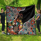 Honouring 50 Year Of NAIDOC Quilt Honouring The Next Generation Red Aboriginal Art