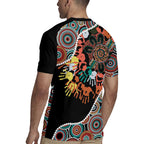Honouring 50 Year Of NAIDOC Rugby Jersey Honouring The Next Generation Red Aboriginal Art