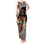 Honouring 50 Year Of NAIDOC Tank Maxi Dress Honouring The Next Generation Red Aboriginal Art