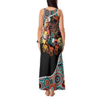 Honouring 50 Year Of NAIDOC Tank Maxi Dress Honouring The Next Generation Red Aboriginal Art