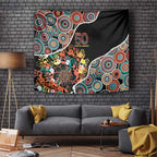 Honouring 50 Year Of NAIDOC Tapestry Honouring The Next Generation Red Aboriginal Art