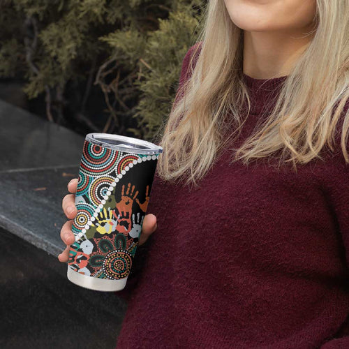Honouring 50 Year Of NAIDOC Tumbler Cup Honouring The Next Generation Red Aboriginal Art