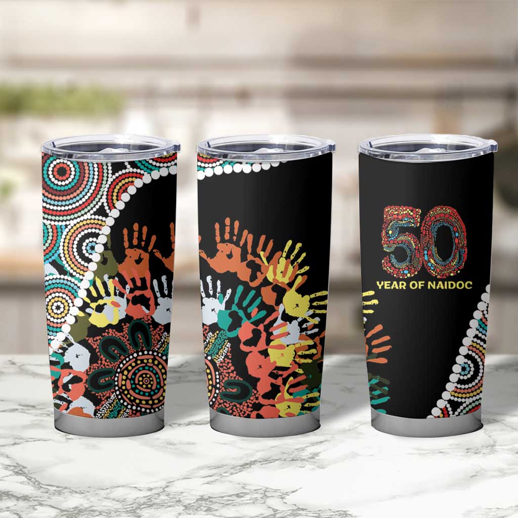 Honouring 50 Year Of NAIDOC Tumbler Cup Honouring The Next Generation Red Aboriginal Art