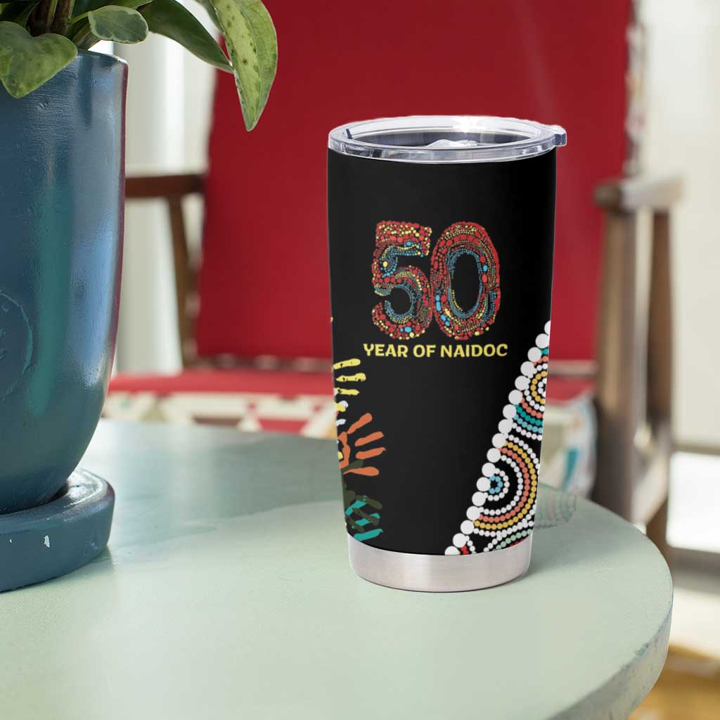 Honouring 50 Year Of NAIDOC Tumbler Cup Honouring The Next Generation Red Aboriginal Art