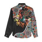 Honouring 50 Year Of NAIDOC Women Casual Shirt Honouring The Next Generation Red Aboriginal Art