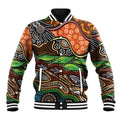 Thriving Together NAIDOC 2025 Baseball Jacket Aboriginal Indigenous Art