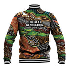 Thriving Together NAIDOC 2025 Baseball Jacket Aboriginal Indigenous Art