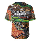 Thriving Together NAIDOC 2025 Baseball Jersey Aboriginal Indigenous Art