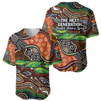 Thriving Together NAIDOC 2025 Baseball Jersey Aboriginal Indigenous Art