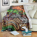 Thriving Together NAIDOC 2025 Blanket Aboriginal Indigenous Art