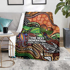 Thriving Together NAIDOC 2025 Blanket Aboriginal Indigenous Art