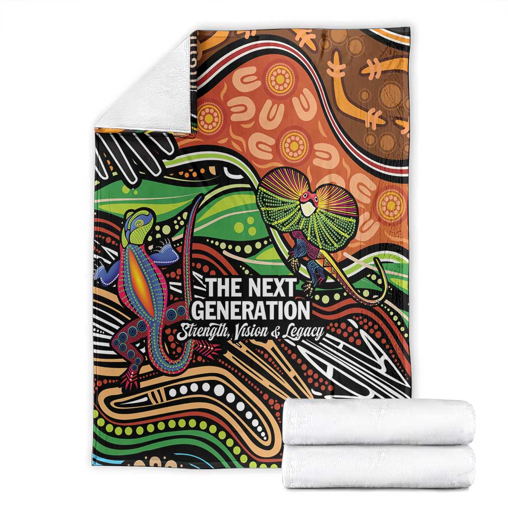 Thriving Together NAIDOC 2025 Blanket Aboriginal Indigenous Art