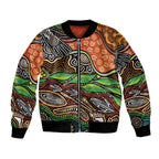 Thriving Together NAIDOC 2025 Bomber Jacket Aboriginal Indigenous Art