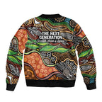 Thriving Together NAIDOC 2025 Bomber Jacket Aboriginal Indigenous Art
