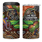 Thriving Together NAIDOC 2025 4 in 1 Can Cooler Tumbler Aboriginal Indigenous Art