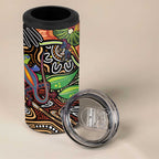 Thriving Together NAIDOC 2025 4 in 1 Can Cooler Tumbler Aboriginal Indigenous Art