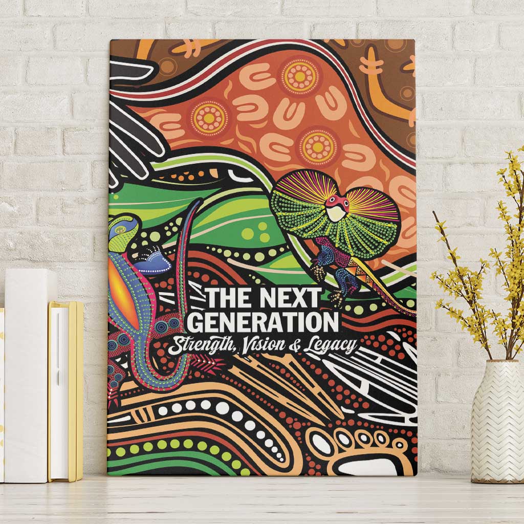Thriving Together NAIDOC 2025 Canvas Wall Art Aboriginal Indigenous Art