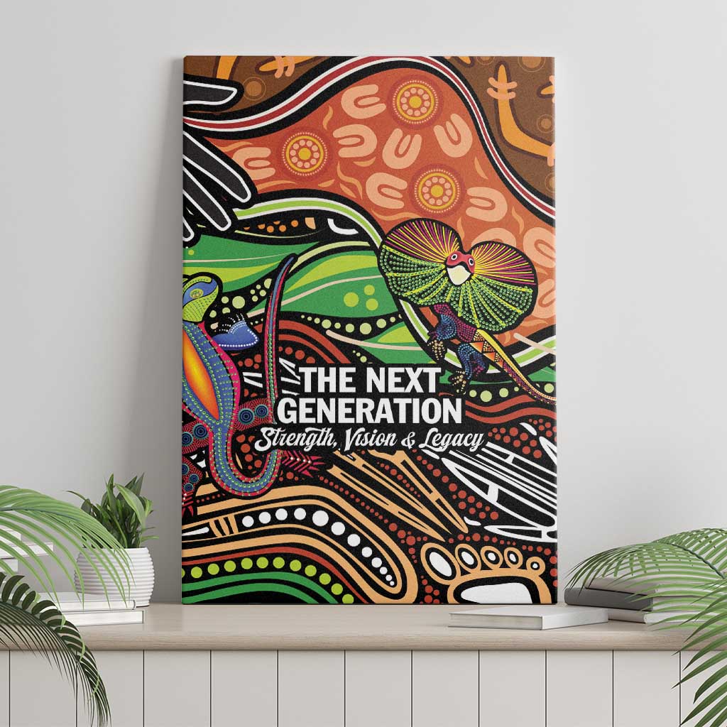 Thriving Together NAIDOC 2025 Canvas Wall Art Aboriginal Indigenous Art