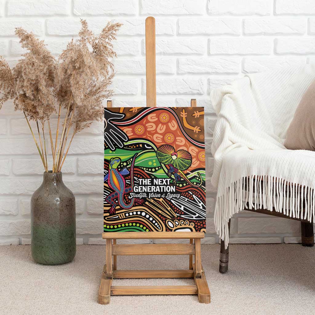 Thriving Together NAIDOC 2025 Canvas Wall Art Aboriginal Indigenous Art