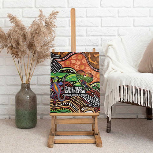 Thriving Together NAIDOC 2025 Canvas Wall Art Aboriginal Indigenous Art