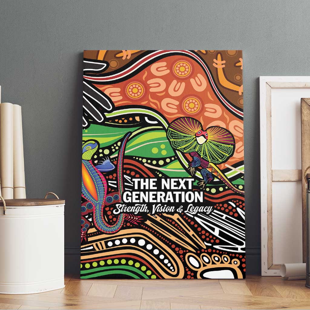 Thriving Together NAIDOC 2025 Canvas Wall Art Aboriginal Indigenous Art