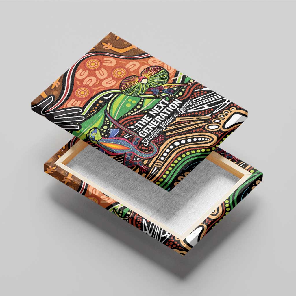 Thriving Together NAIDOC 2025 Canvas Wall Art Aboriginal Indigenous Art
