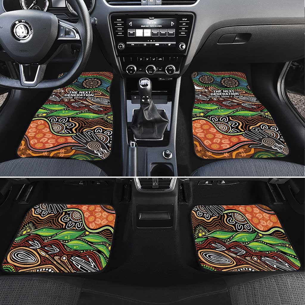 Thriving Together NAIDOC 2025 Car Mats Aboriginal Indigenous Art