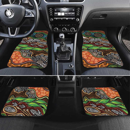 Thriving Together NAIDOC 2025 Car Mats Aboriginal Indigenous Art
