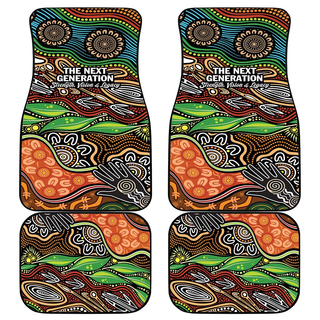 Thriving Together NAIDOC 2025 Car Mats Aboriginal Indigenous Art
