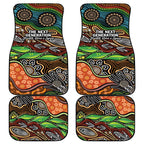 Thriving Together NAIDOC 2025 Car Mats Aboriginal Indigenous Art