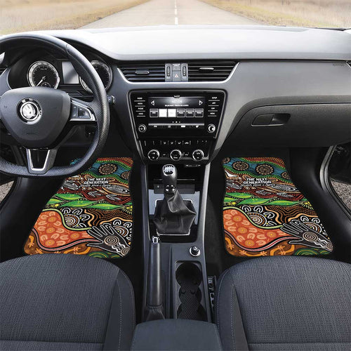 Thriving Together NAIDOC 2025 Car Mats Aboriginal Indigenous Art