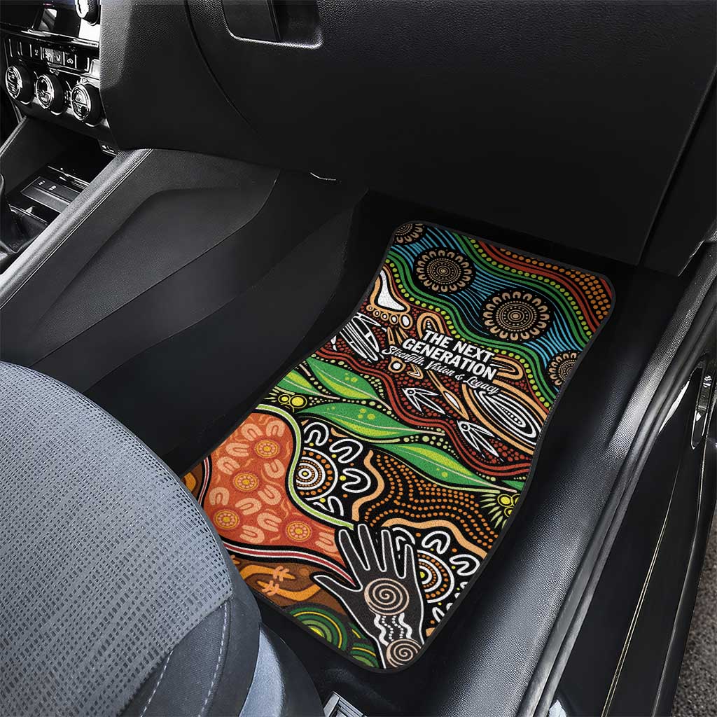 Thriving Together NAIDOC 2025 Car Mats Aboriginal Indigenous Art