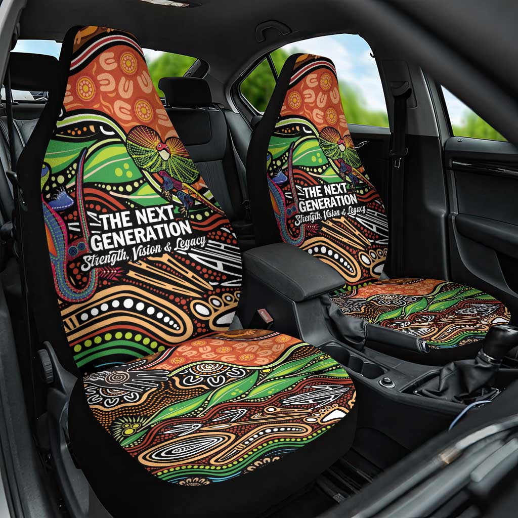 Thriving Together NAIDOC 2025 Car Seat Cover Aboriginal Indigenous Art