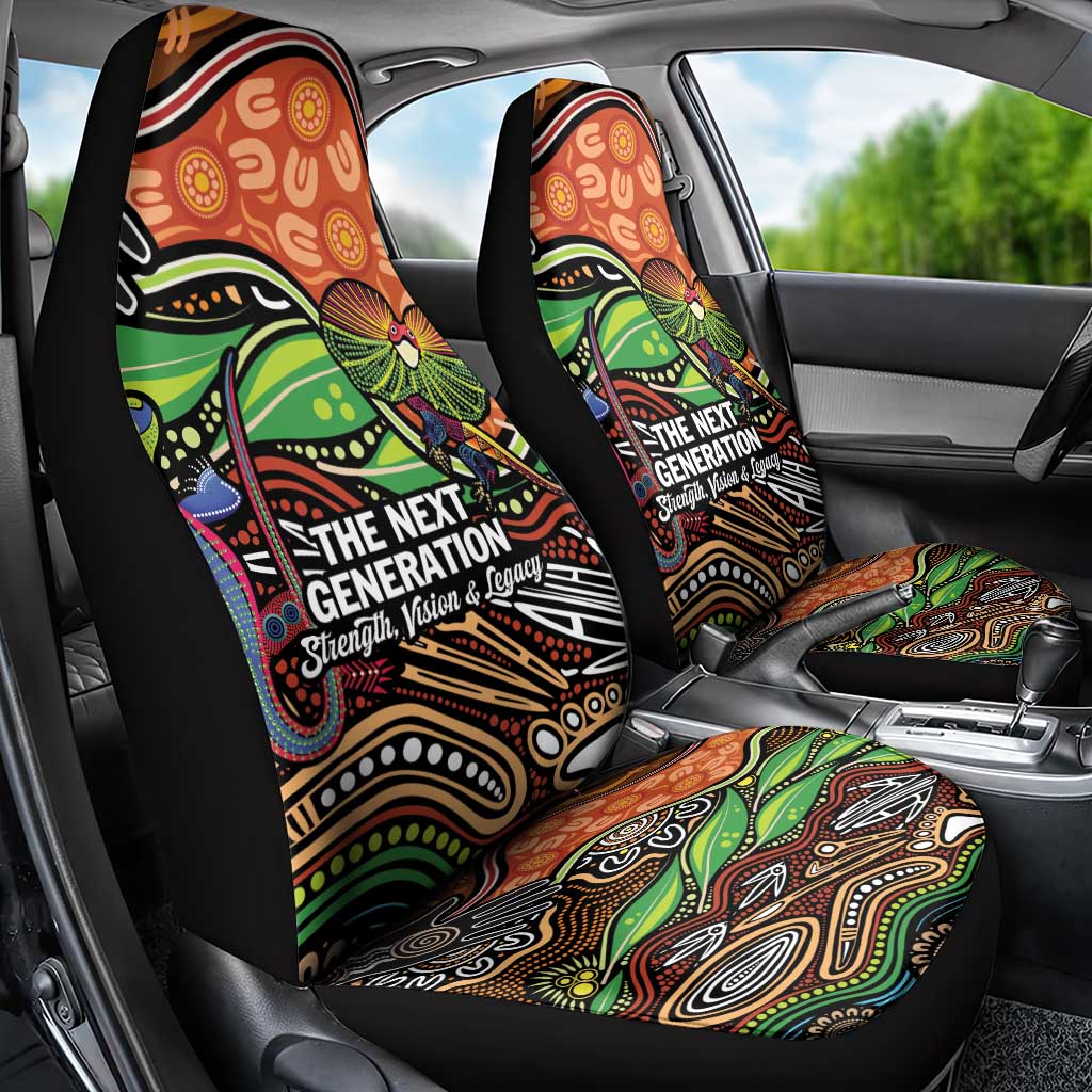 Thriving Together NAIDOC 2025 Car Seat Cover Aboriginal Indigenous Art