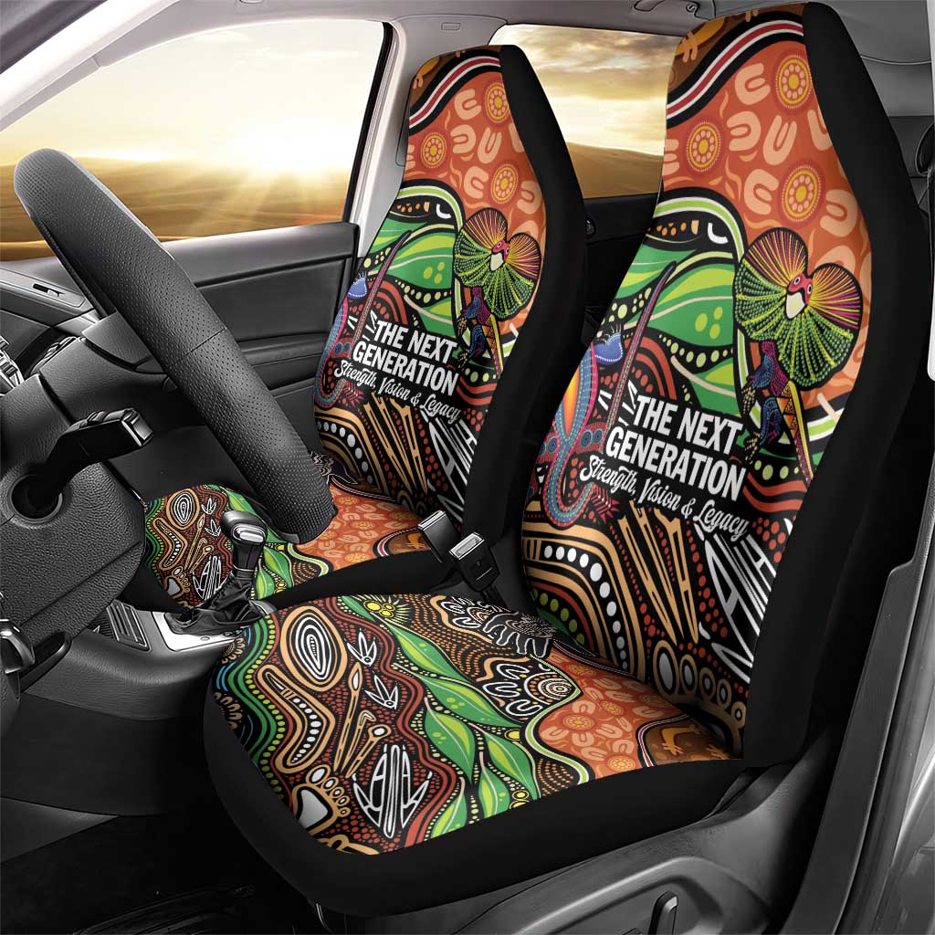 Thriving Together NAIDOC 2025 Car Seat Cover Aboriginal Indigenous Art