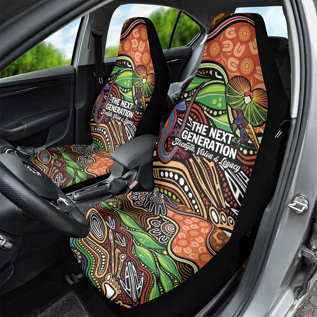 Thriving Together NAIDOC 2025 Car Seat Cover Aboriginal Indigenous Art