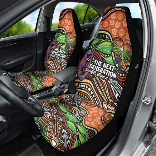 Thriving Together NAIDOC 2025 Car Seat Cover Aboriginal Indigenous Art