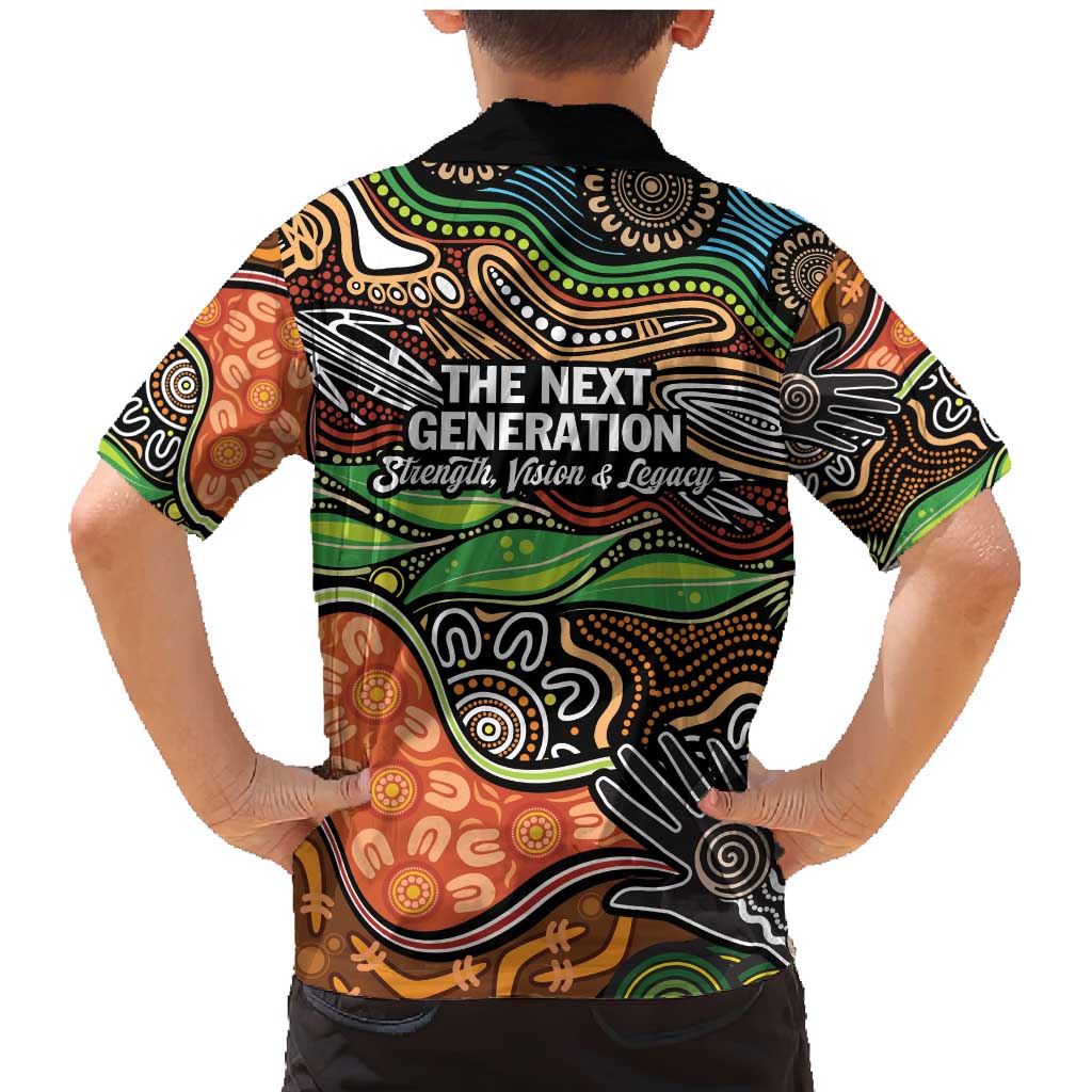 Thriving Together NAIDOC 2025 Family Matching Mermaid Dress and Hawaiian Shirt Aboriginal Indigenous Art