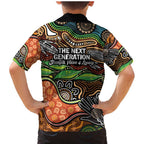 Thriving Together NAIDOC 2025 Family Matching Mermaid Dress and Hawaiian Shirt Aboriginal Indigenous Art