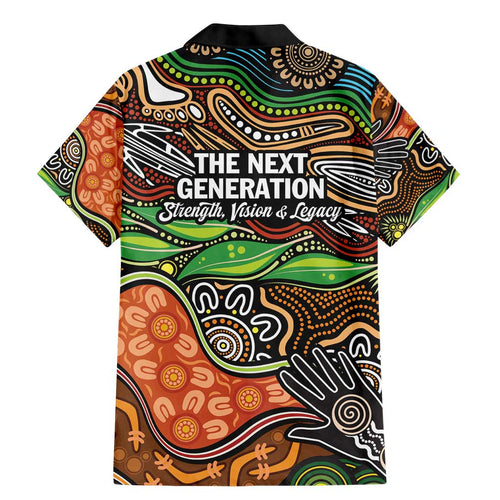 Thriving Together NAIDOC 2025 Family Matching Mermaid Dress and Hawaiian Shirt Aboriginal Indigenous Art